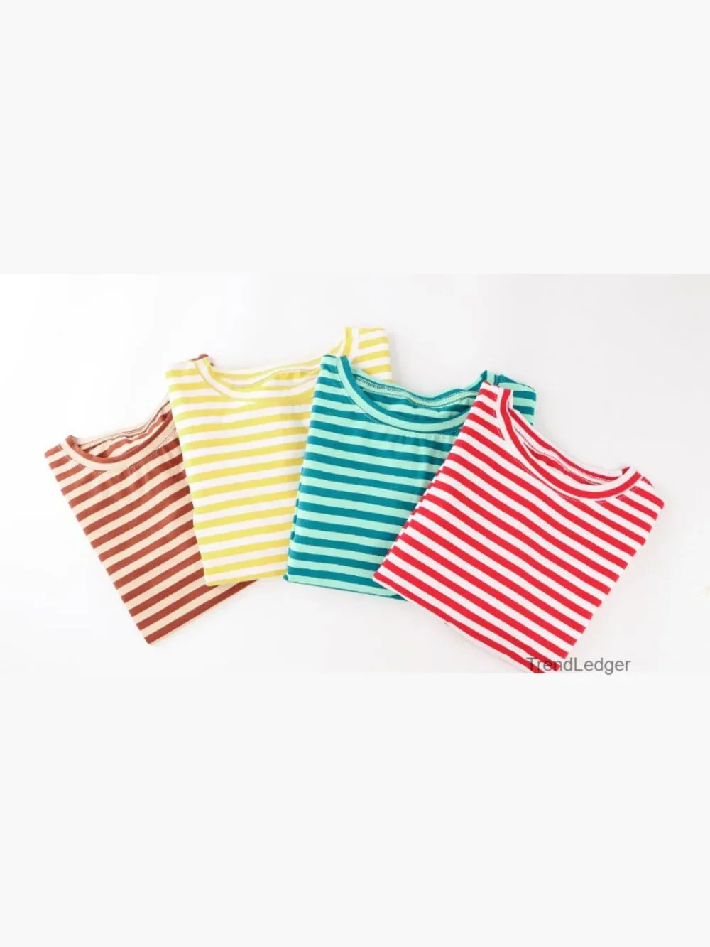 Striped Pajama Set Long Sleeve Wide Leg Pants Matching Lounge Outfit